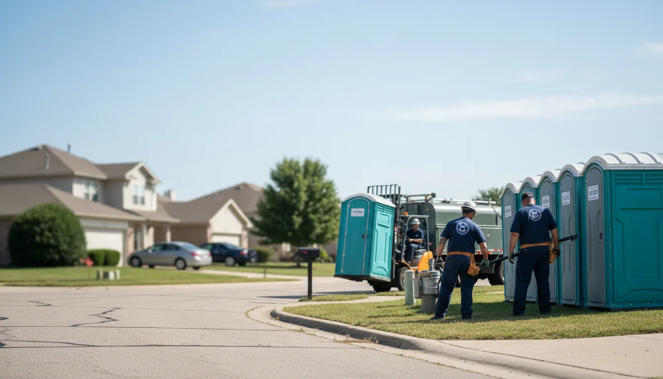 Porta Potty Rental in Bernardsville, NJ near me